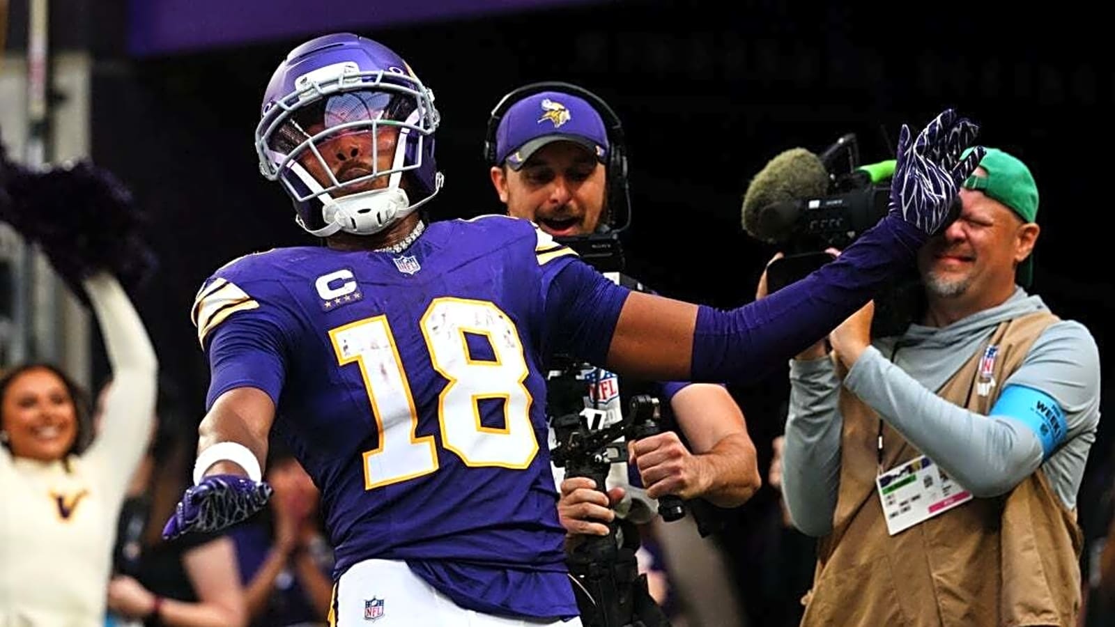 Vikings WR Justin Jefferson (ankle) out vs. Dolphins