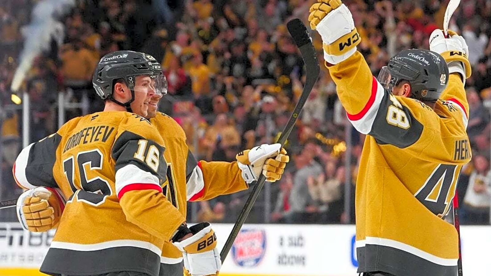 Brett Howden (two goals) helps Knights get past Wild