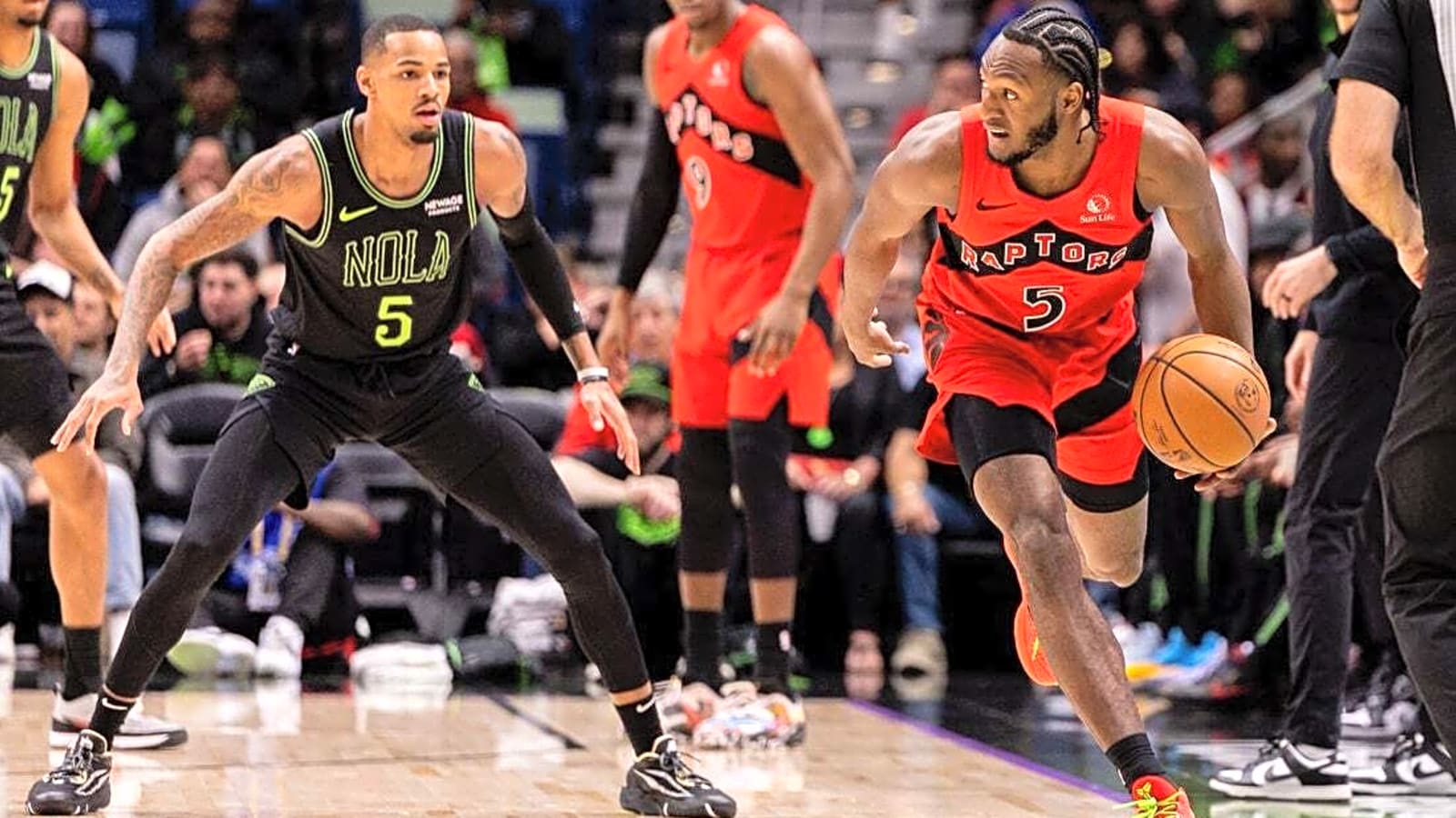 Pelicans extend recent surge, keep Raptors reeling