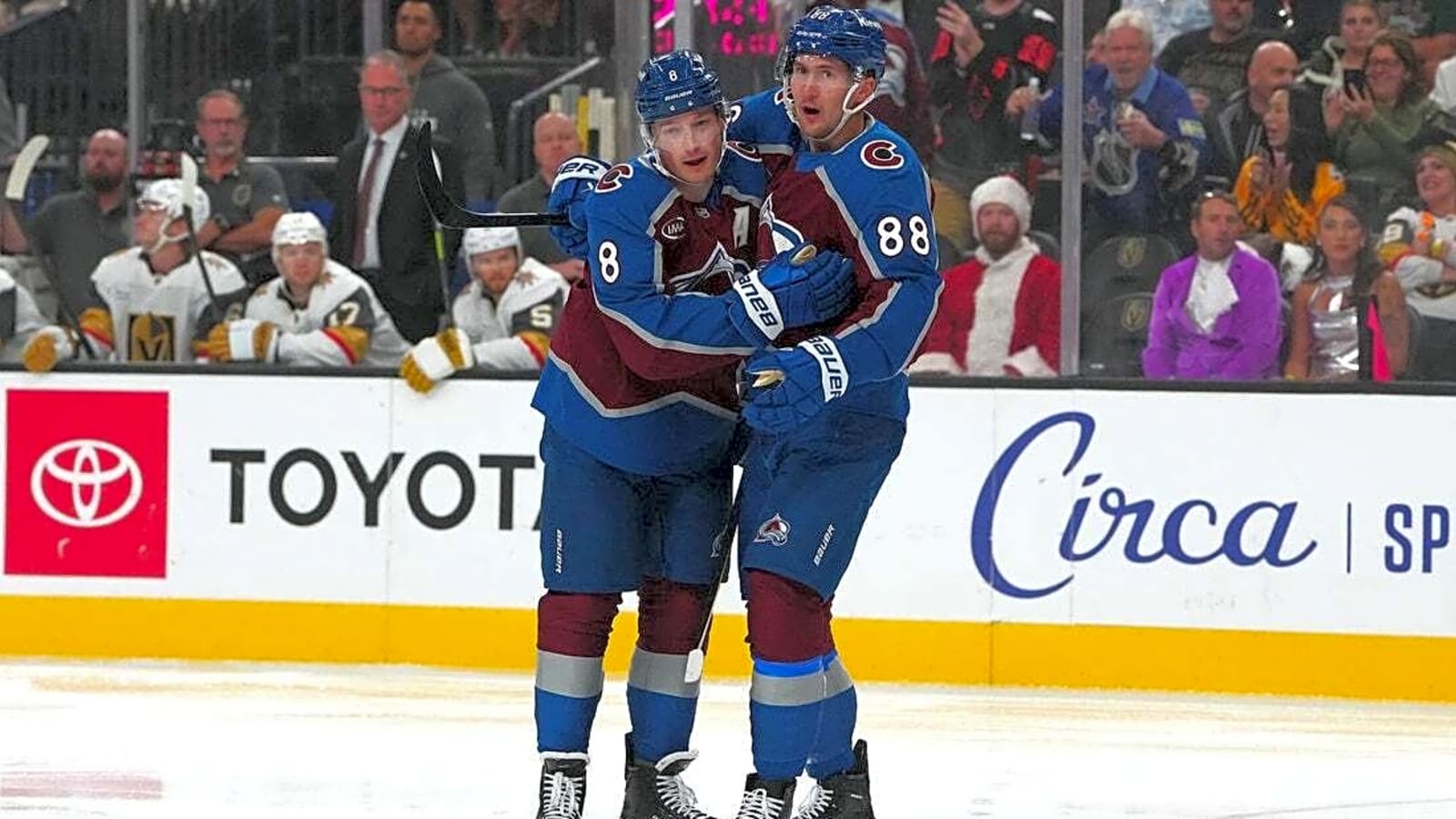 NHL roundup: Martin Necas, Avalanche double up Knights
