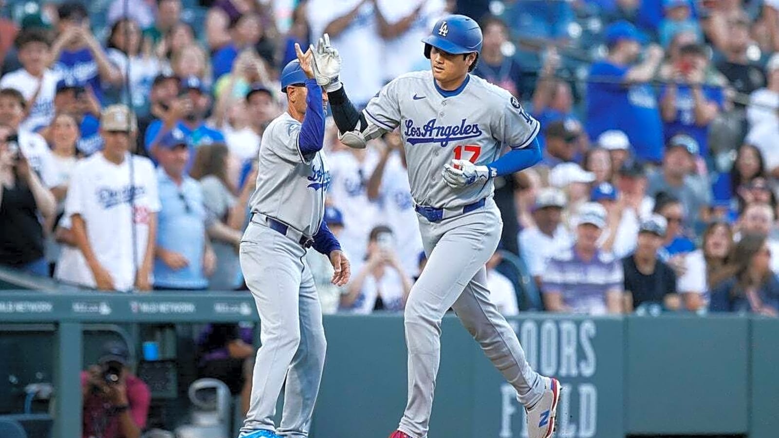 Alex Call, Shohei Ohtani lead Dodgers past Rockies