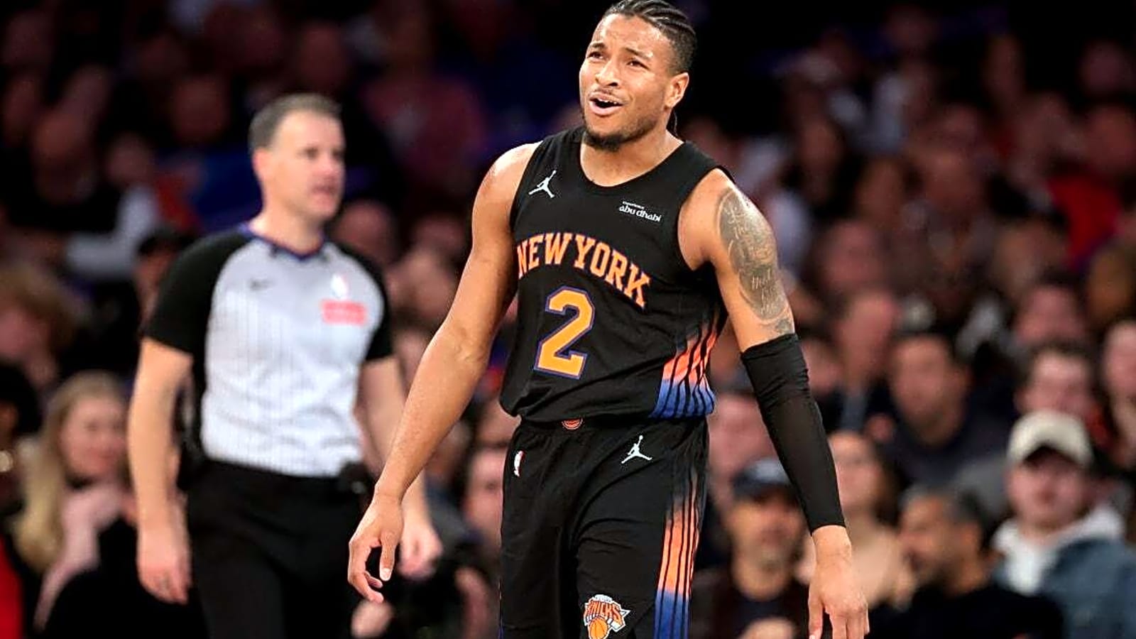 Report: Knicks G Miles 'Deuce' McBride out indefinitely