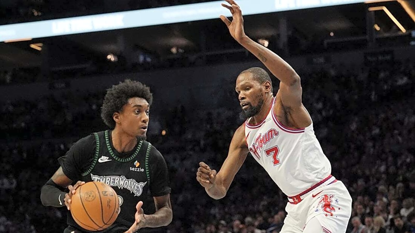 Rockets rally to force OT, but Wolves win with 15-0 run