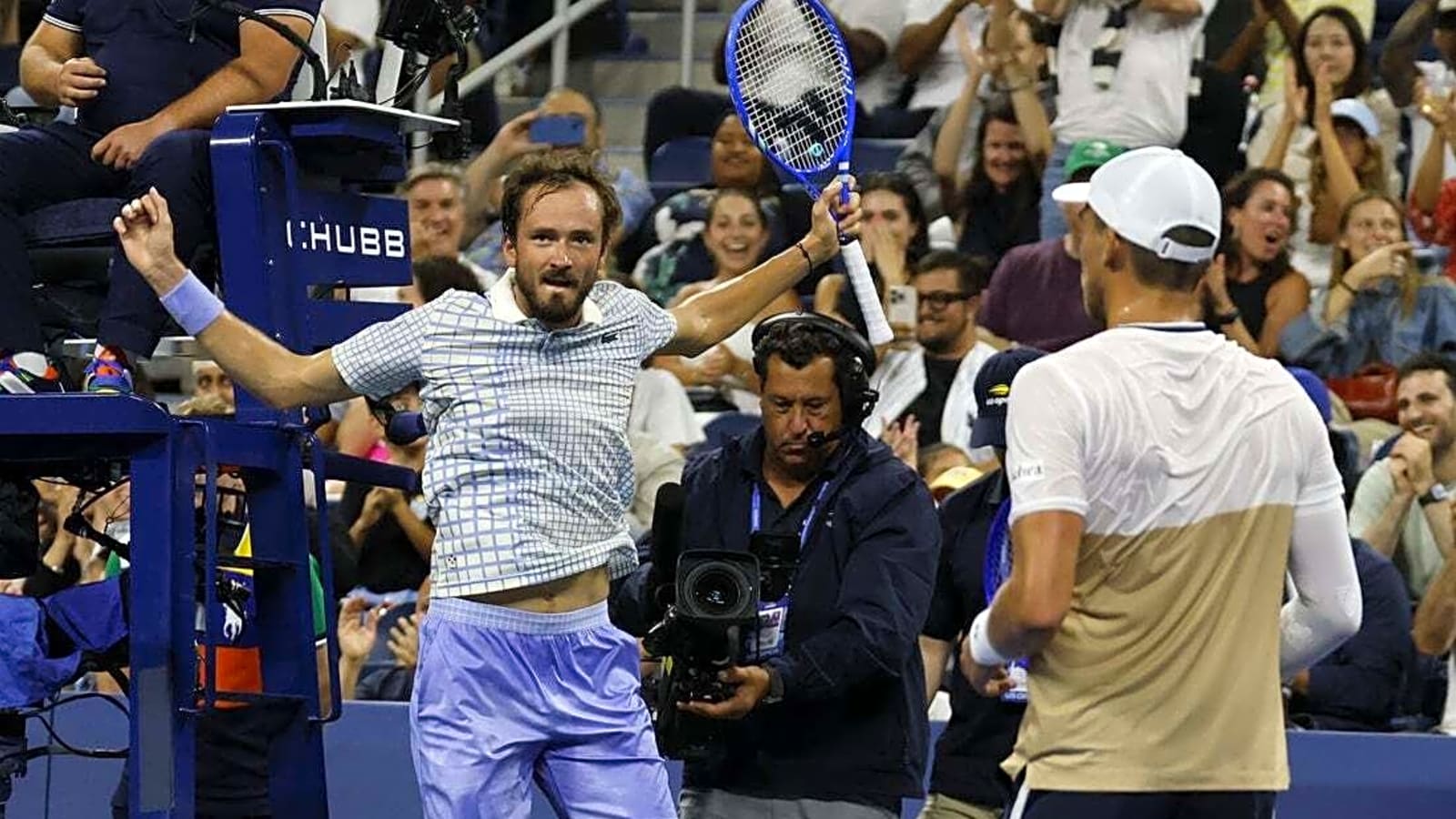 Daniil Medvedev&#39;s latest meltdown includes ban for photographer