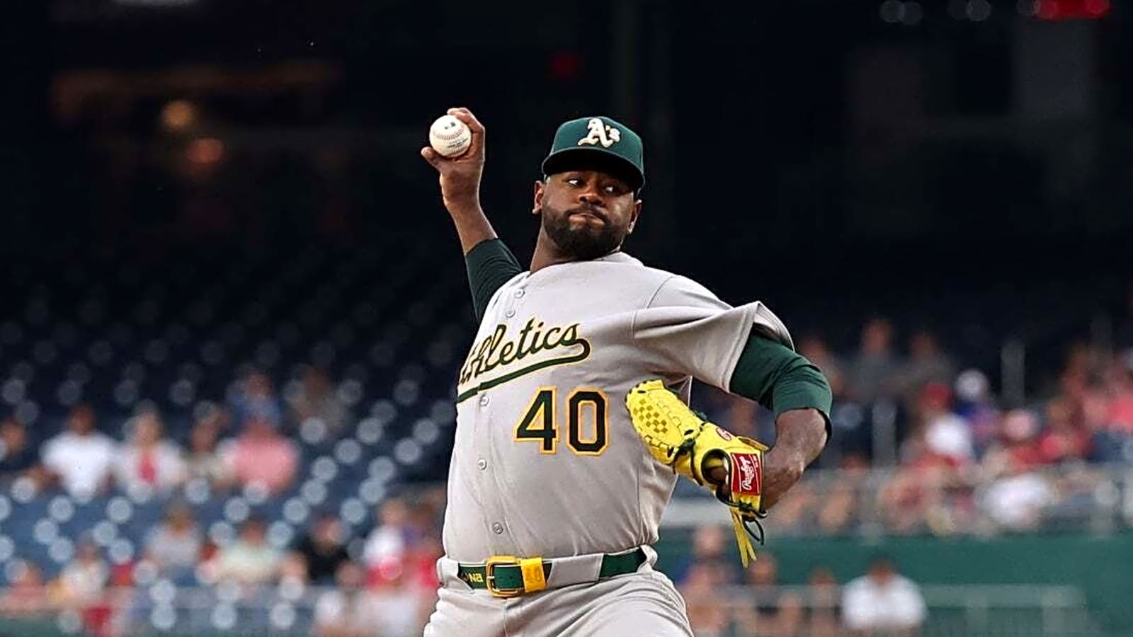 A&#39;s place RHP Luis Severino (oblique) on 15-day IL