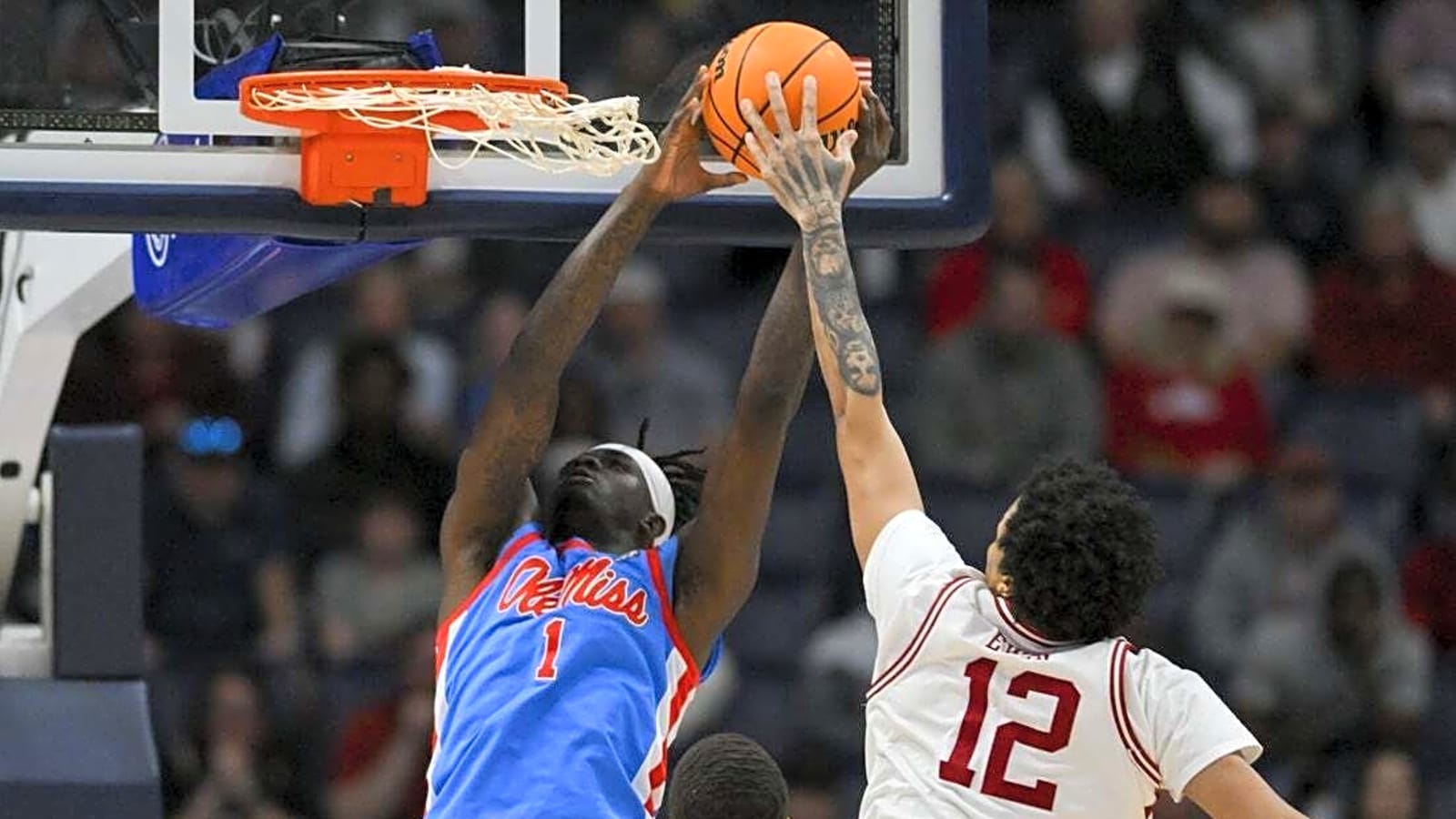 No. 17 Arkansas needs OT to end Ole Miss' SEC tournament run