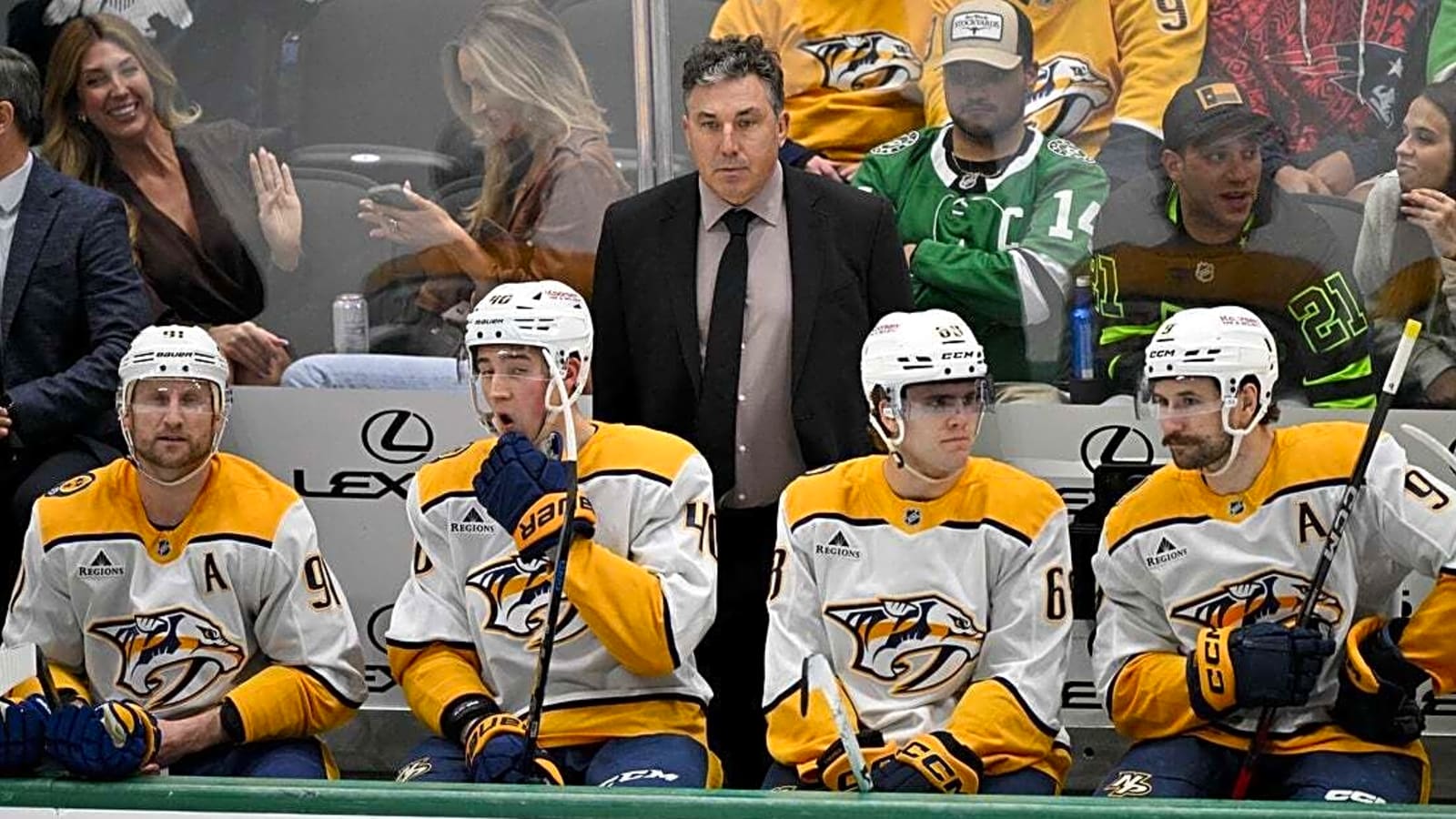 Predators sticking with head coach Andrew Brunette