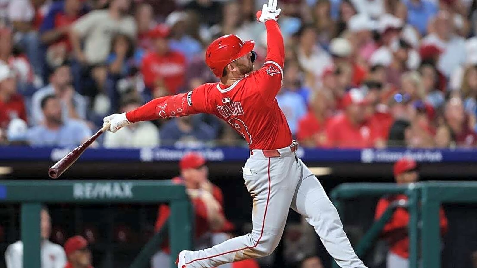Taylor Ward&#39;s two-run homer pushes Angels past Phillies