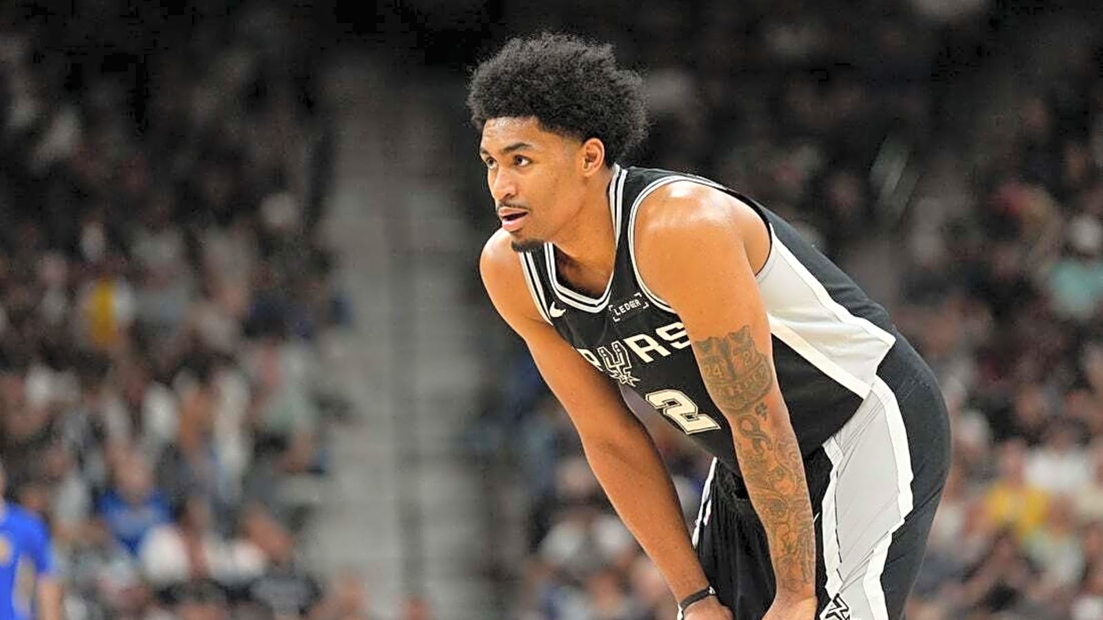 Harper matches career high in first pro start as Spurs hammer Pacers