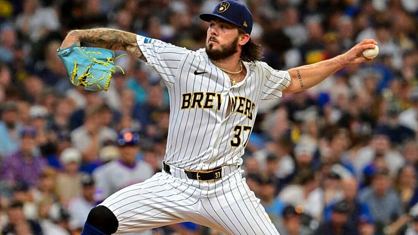 Brewers place LHP DL Hall (oblique) on 15-day injured list