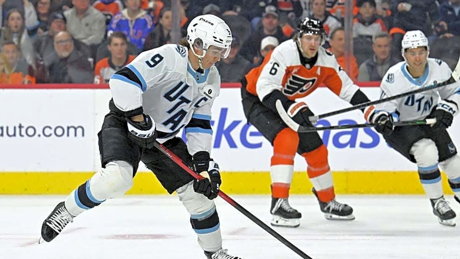 Mammoth end Flyers' three-game winning streak with shutout