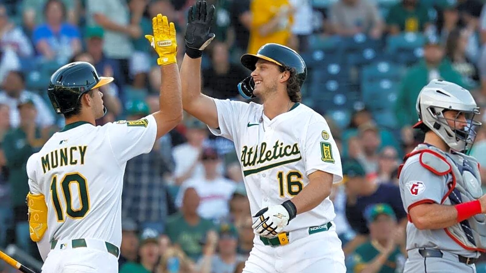 A&#39;s looking for rookies to step up again in rematch vs. Guardians