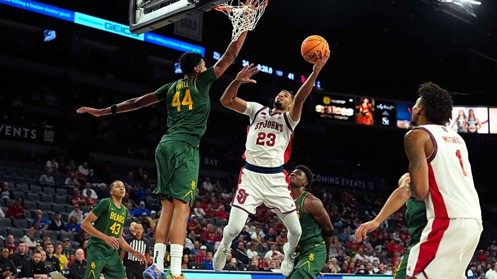 No. 14 St. John&#39;s gets in Players Era win column vs. Baylor