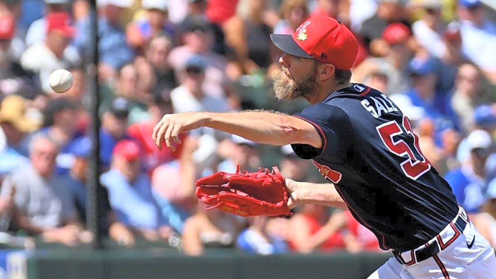 Spring training roundup: Chris Sale completes six innings as Braves rout Rays