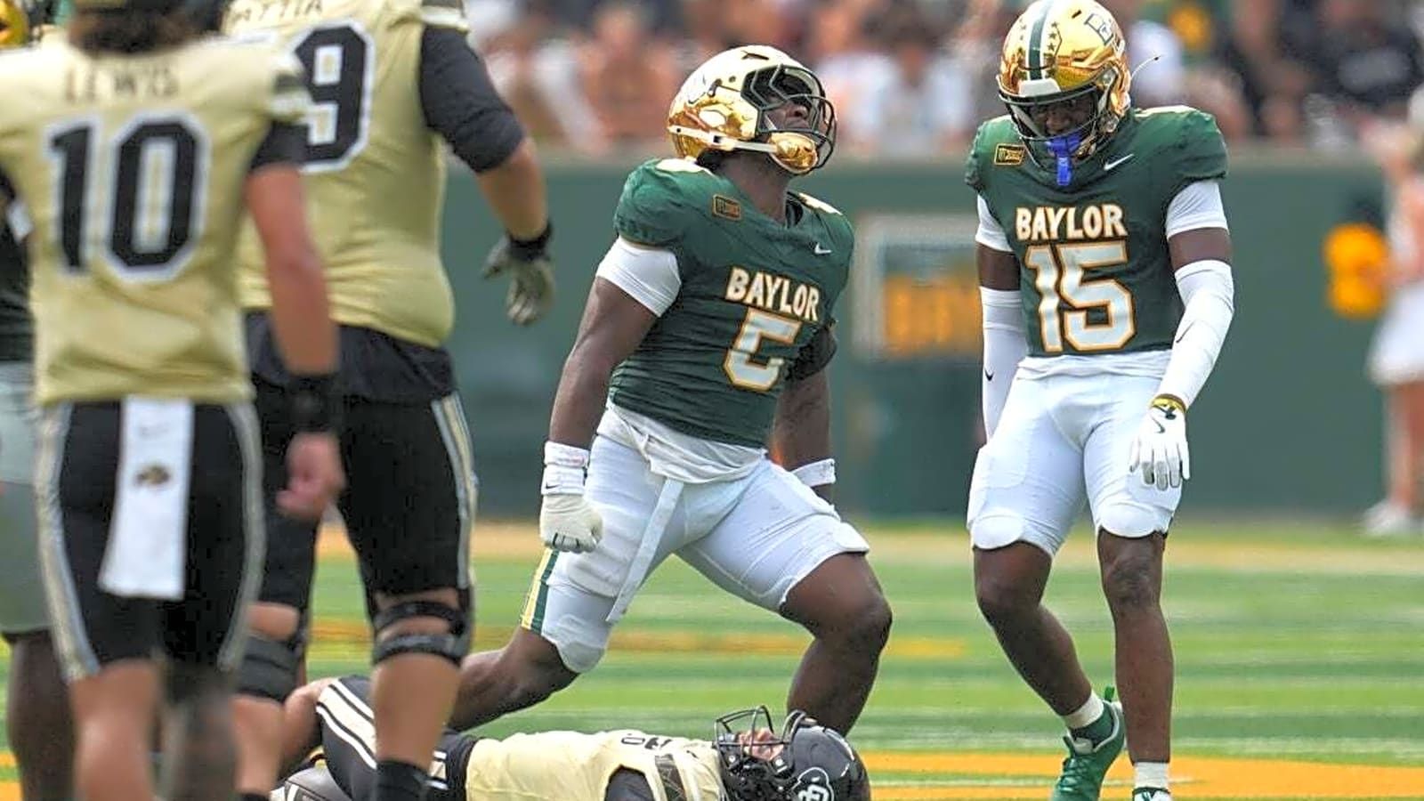 DJ Lagway throws two TDs in return as Baylor beats Colorado