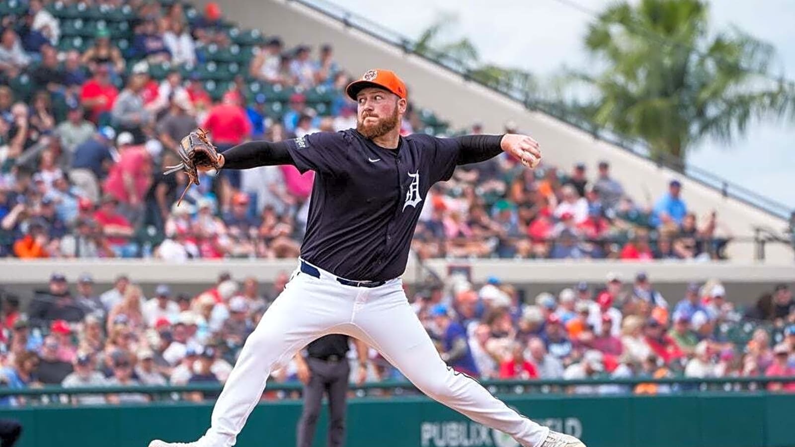 Tigers add LHP Matt Gage, option RHP Beau Brieske