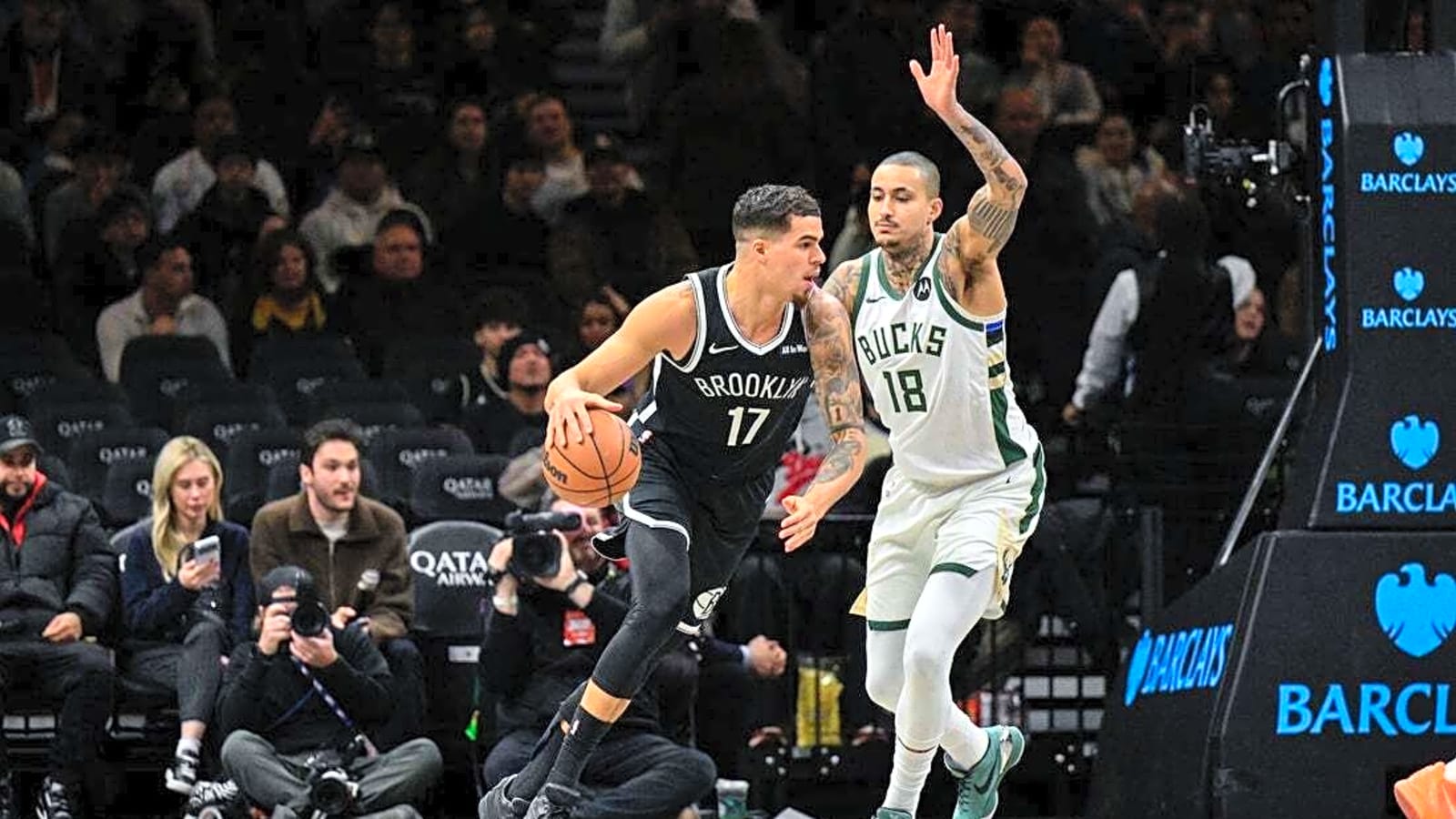 Nets use balanced scoring attack to blitz Bucks