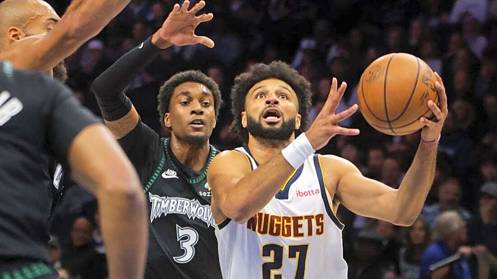 Jamal Murray (43), Nikola Jokic spark Nuggets over Wolves