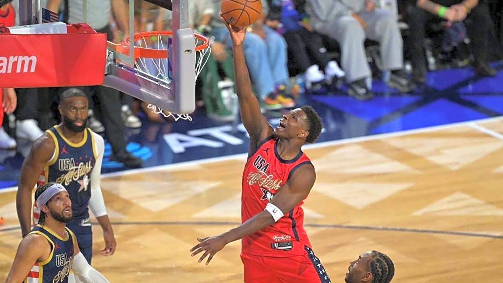 Anthony Edwards, youthful USA Stars prevail in new All-Star Game format