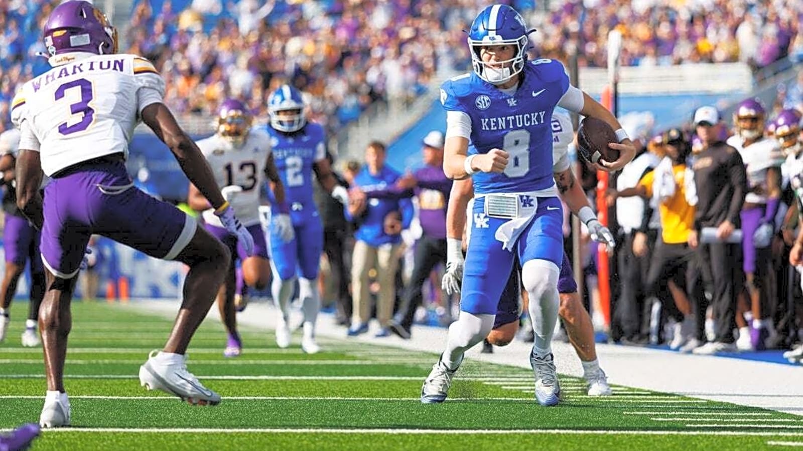 Kendrick Law's career day helps Kentucky dominate Tennessee Tech