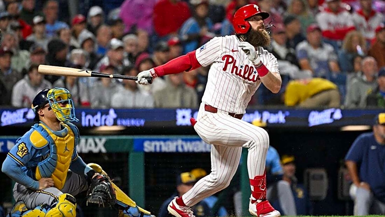 Bryson Stott's 8th-inning hit lifts Phillies past Brewers