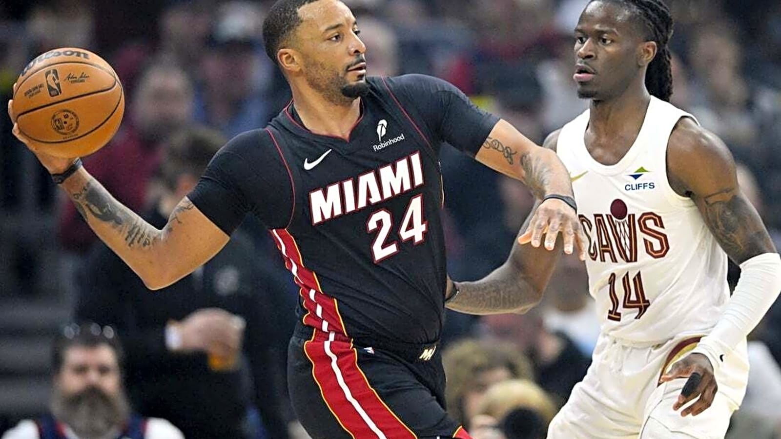 Heat waste 21-point lead, then surge past Cavaliers