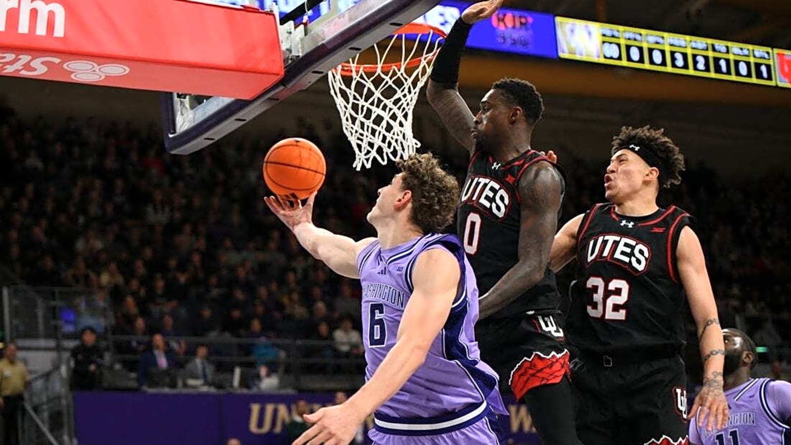 Three 20-point scorers power Washington past Utah