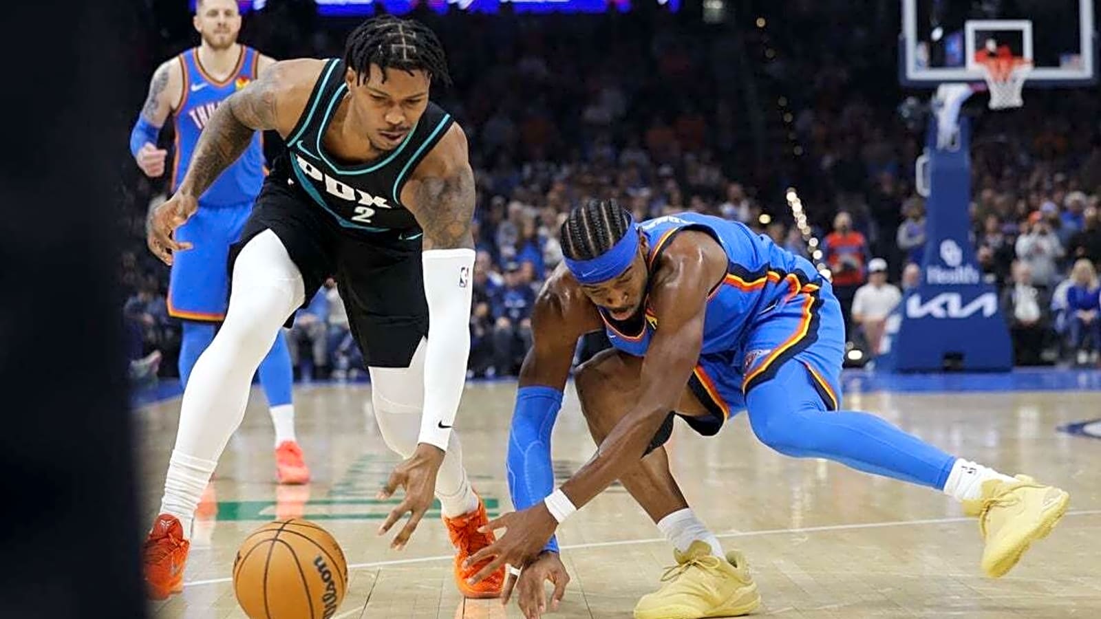 Thunder crush Blazers, avenge lone loss of season
