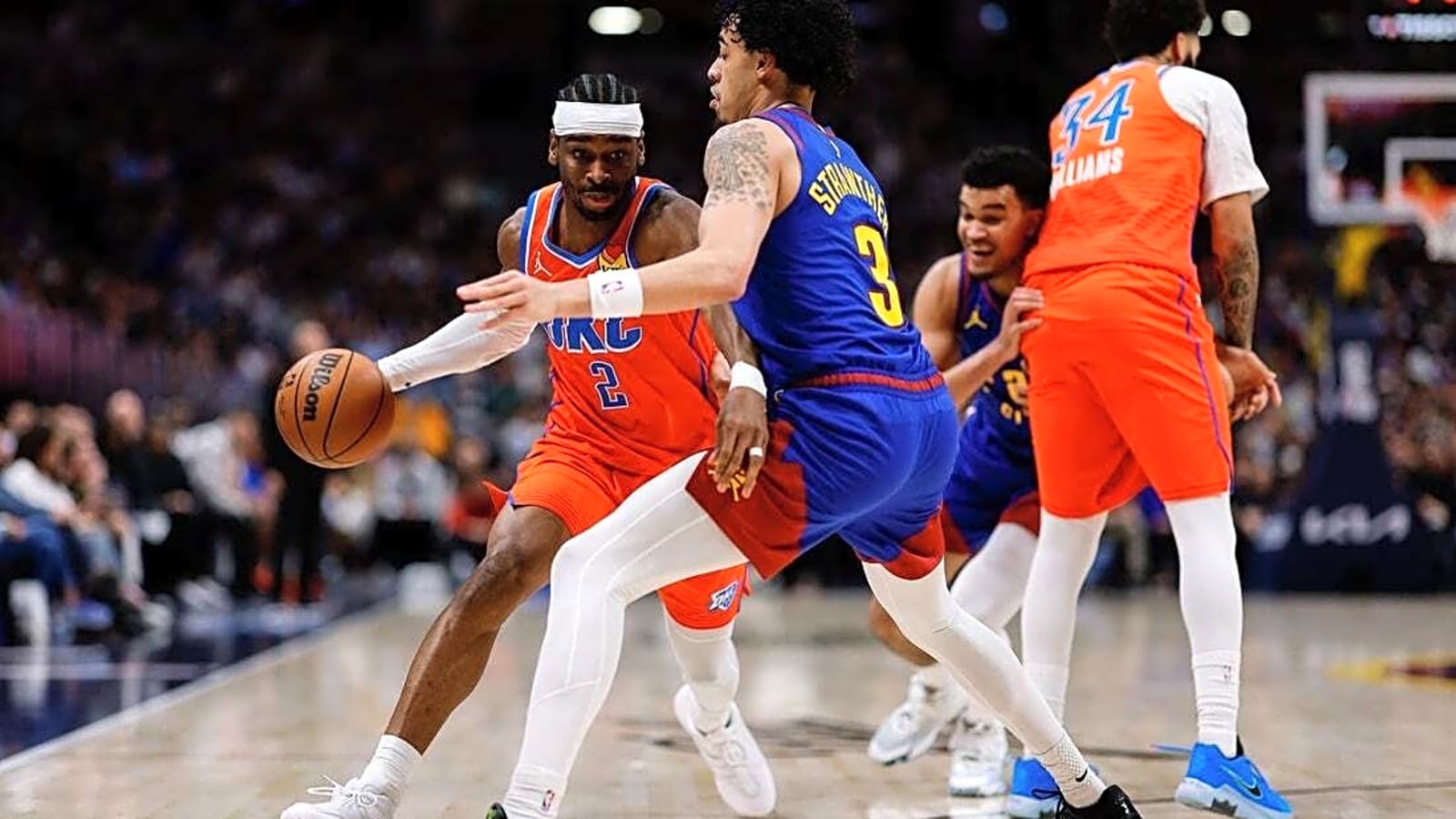 Thunder go wire-to-wire to fend off Nuggets