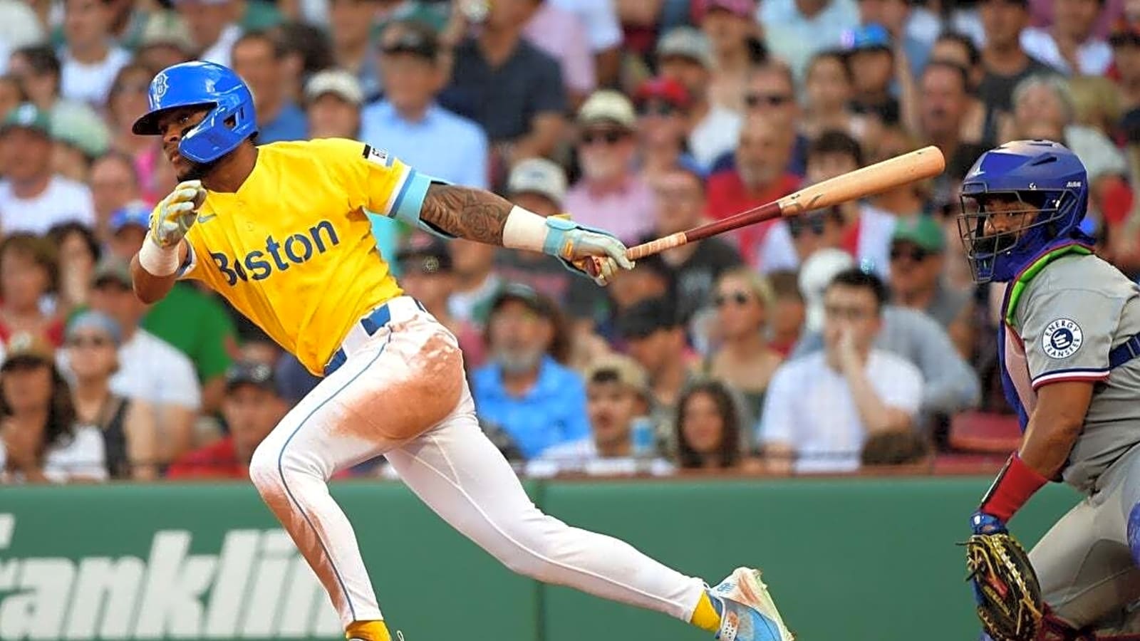 Clutch hit from Red Sox's Ceddanne Rafaela downs Rangers