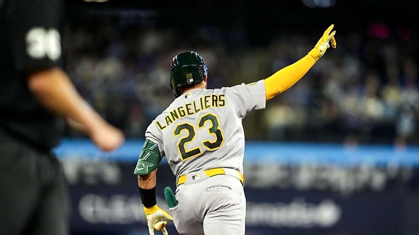 Athletics' Shea Langeliers riding historic start into Astros series