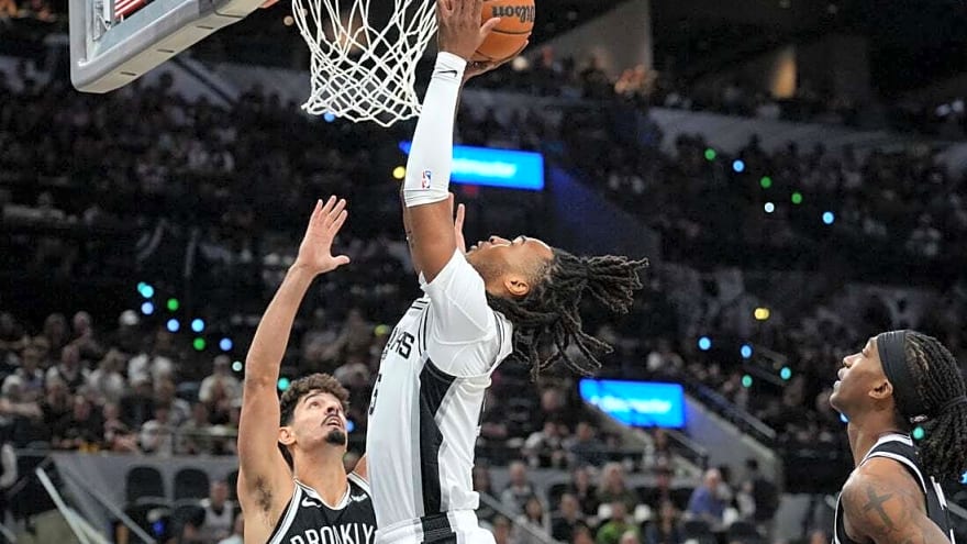 Victor Wembanyama keys final push as Spurs defeat Nets