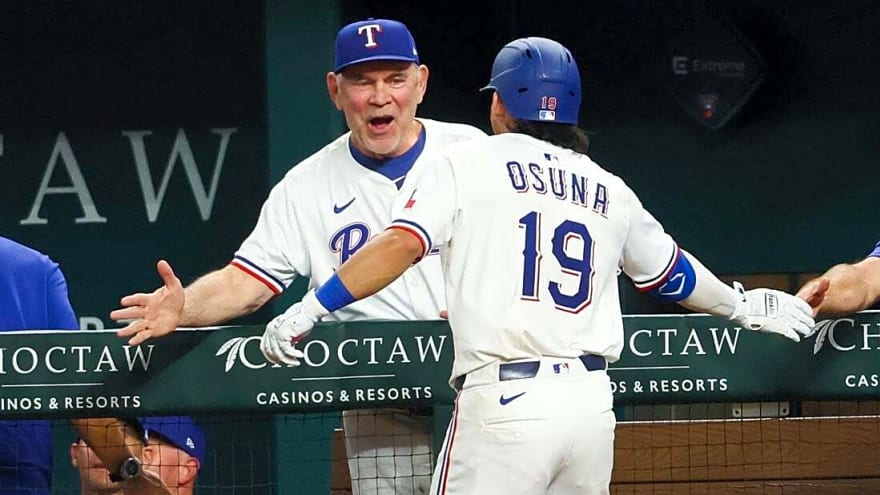 Adolis Garcia leads 14-hit attack as Rangers thrash O&#39;s