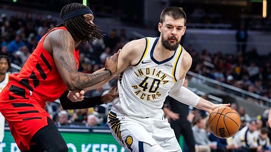 Report: Pacers C Ivica Zubac (rib) out for season