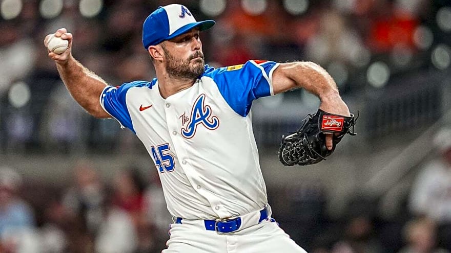 Braves re-sign RHP Tyler Kinley