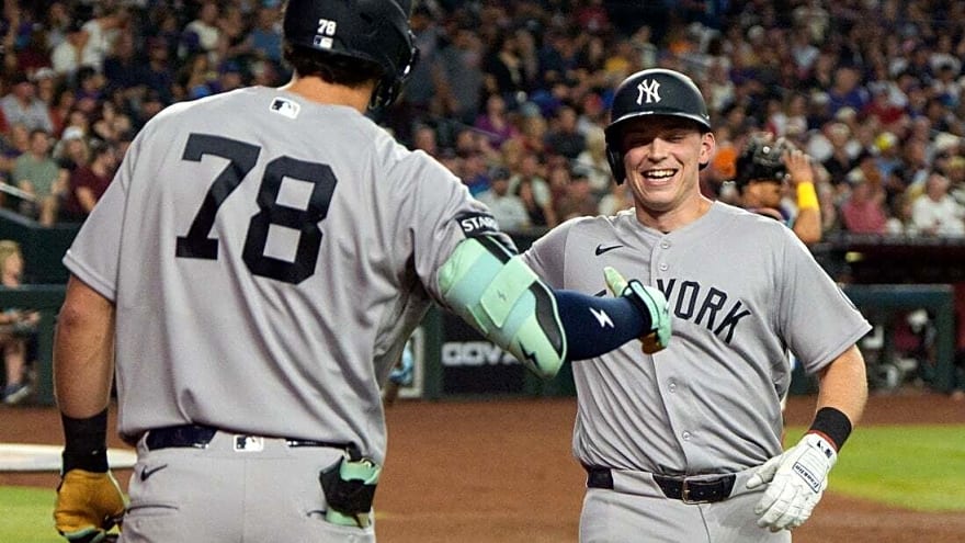 Yankees score 5 runs in first inning to take down D-backs