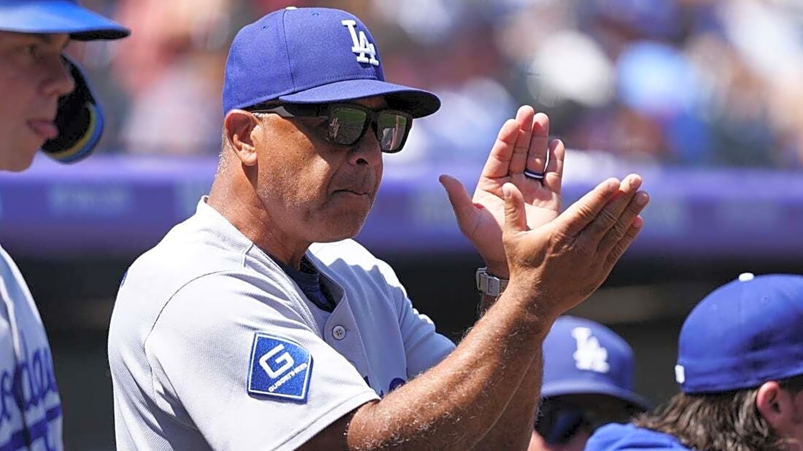 Hard-hitting Dodgers grab four-game split with Rockies