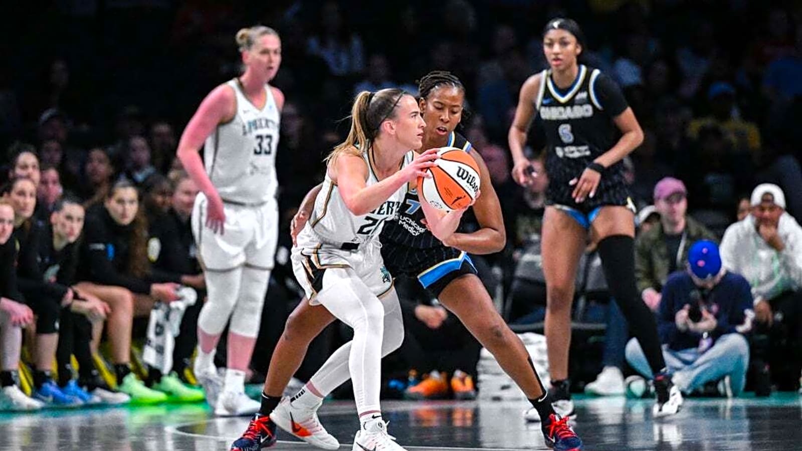 Sky stun Liberty to end five-game skid