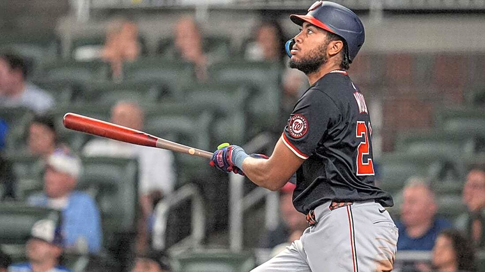 James Wood&#39;s bombs boost Nats to series salvaging win over Braves