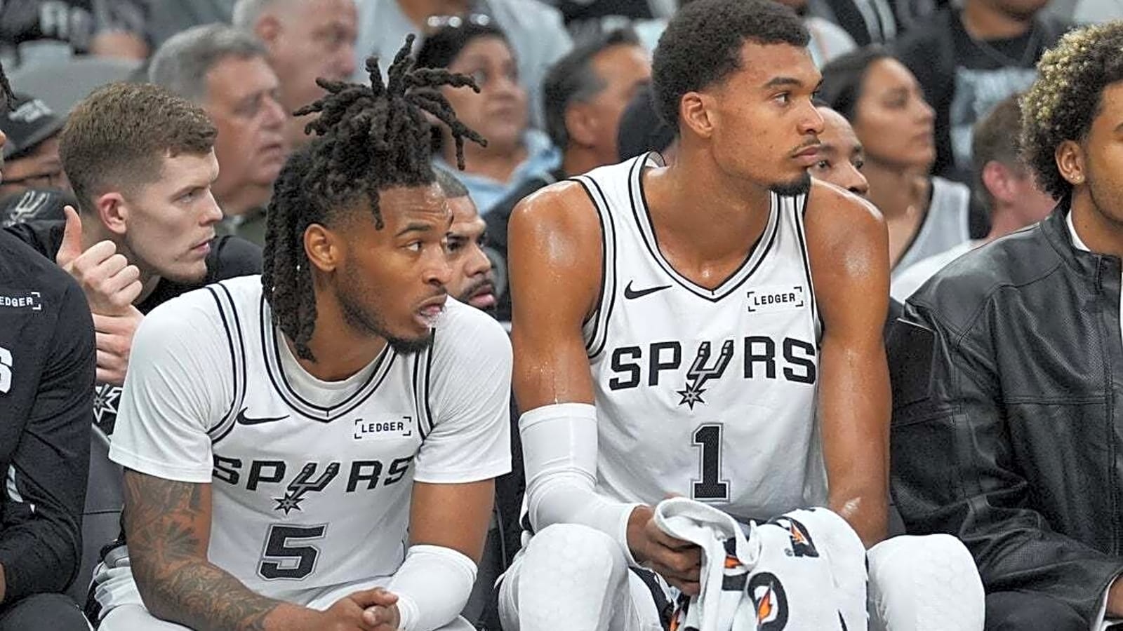 Spurs' Victor Wembanyama, Stephon Castle out vs. Blazers