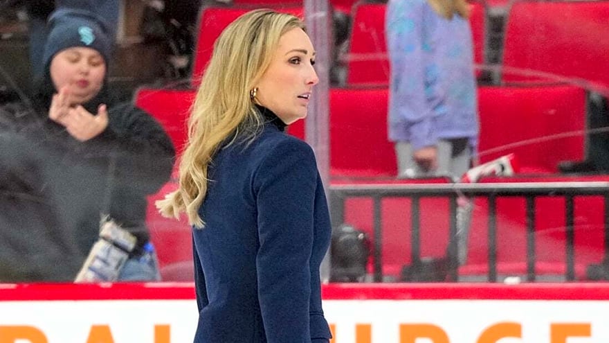 Assistant coach Jessica Campbell leaving Kraken