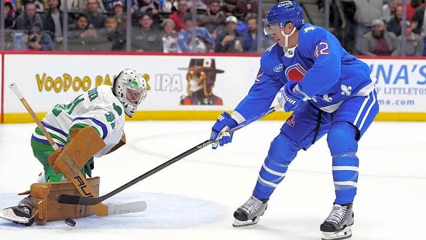 Avalanche rally in 3rd, but Hurricanes prevail in shootout