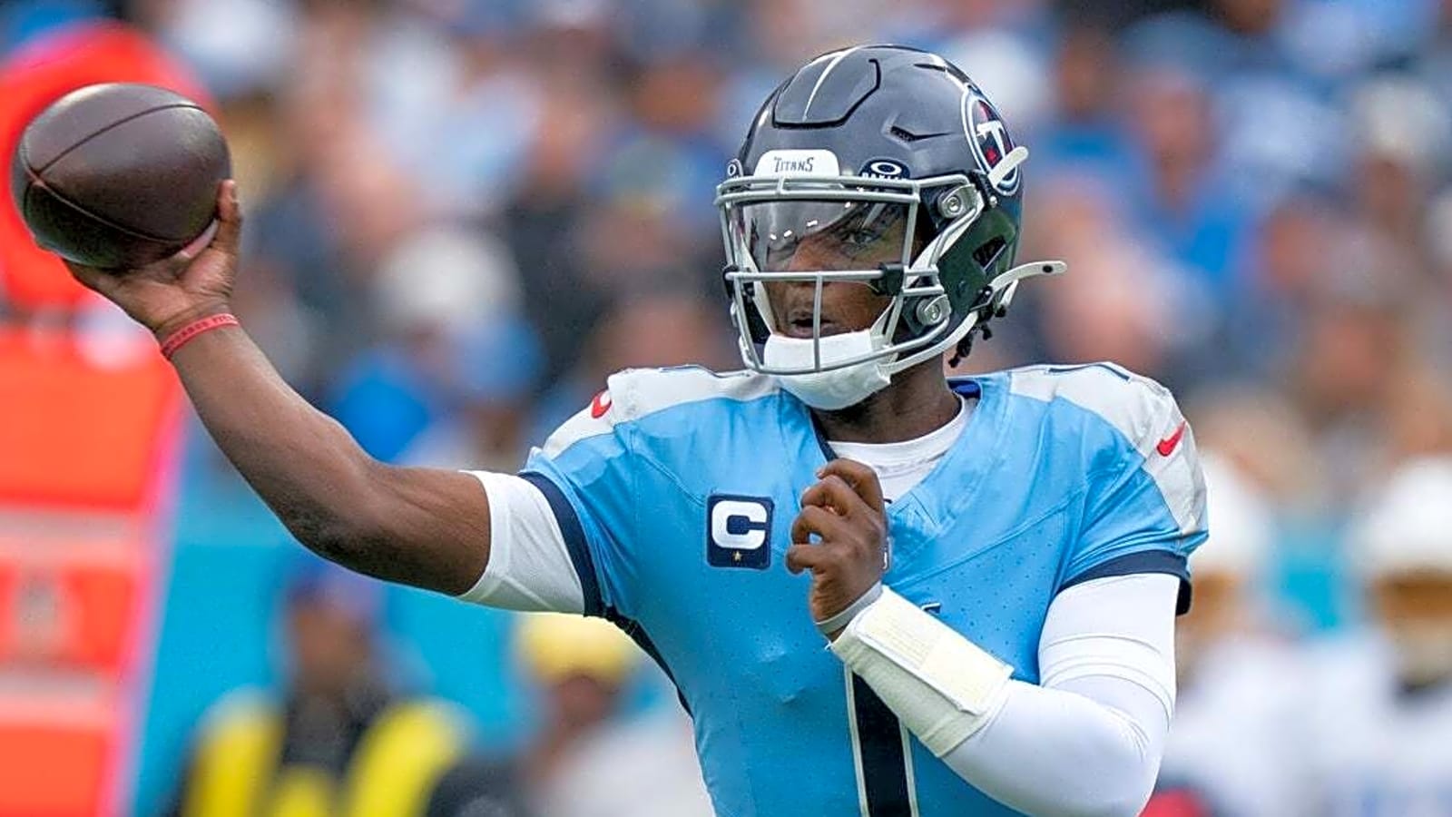 Cam Ward refreshed, ready for second half as Titans take on Texans