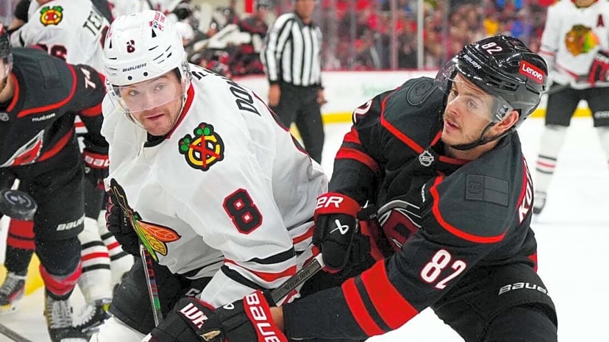 Goals hard to come by as Blackhawks prepare for Hurricanes