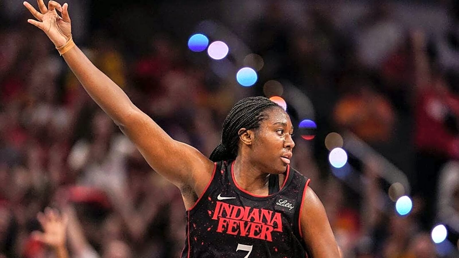 Without Caitlin Clark, Fever rally to put away Aces