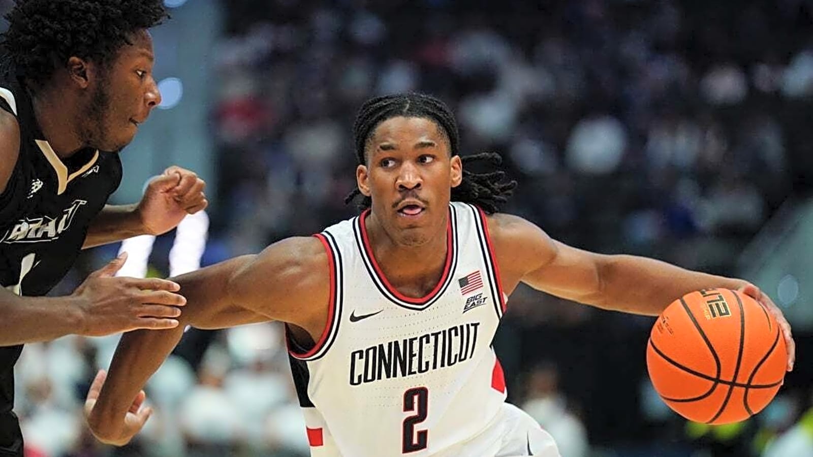 Eric Reibe, Silas Demary Jr. guide No. 3 UConn over Bryant