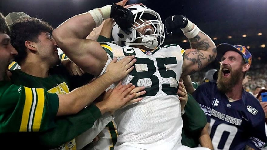 Packers TE Tucker Kraft (knee) uncertain for Week 3