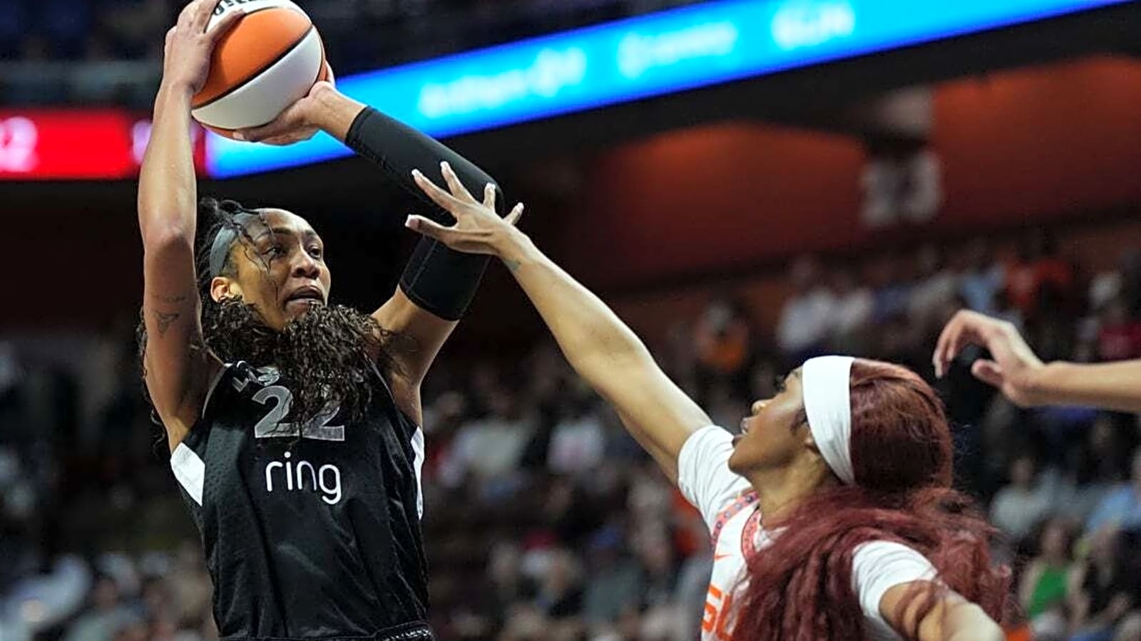 A’ja Wilson, Aces cruise as Sun&#39;s skid reaches 10