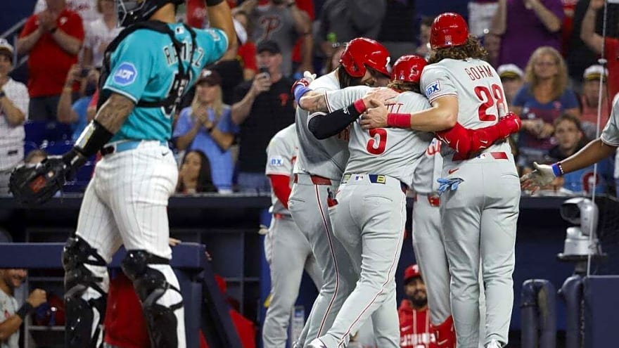 Bryson Stott fuels Phillies to win over Marlins