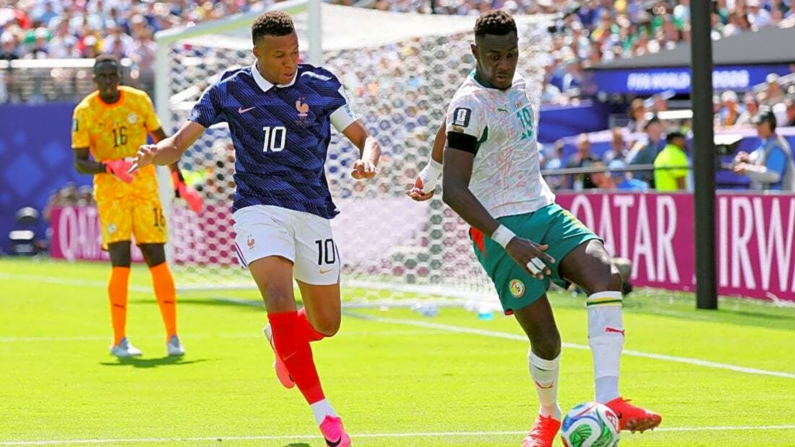 Kylian Mbappe's brace leads France past Senegal